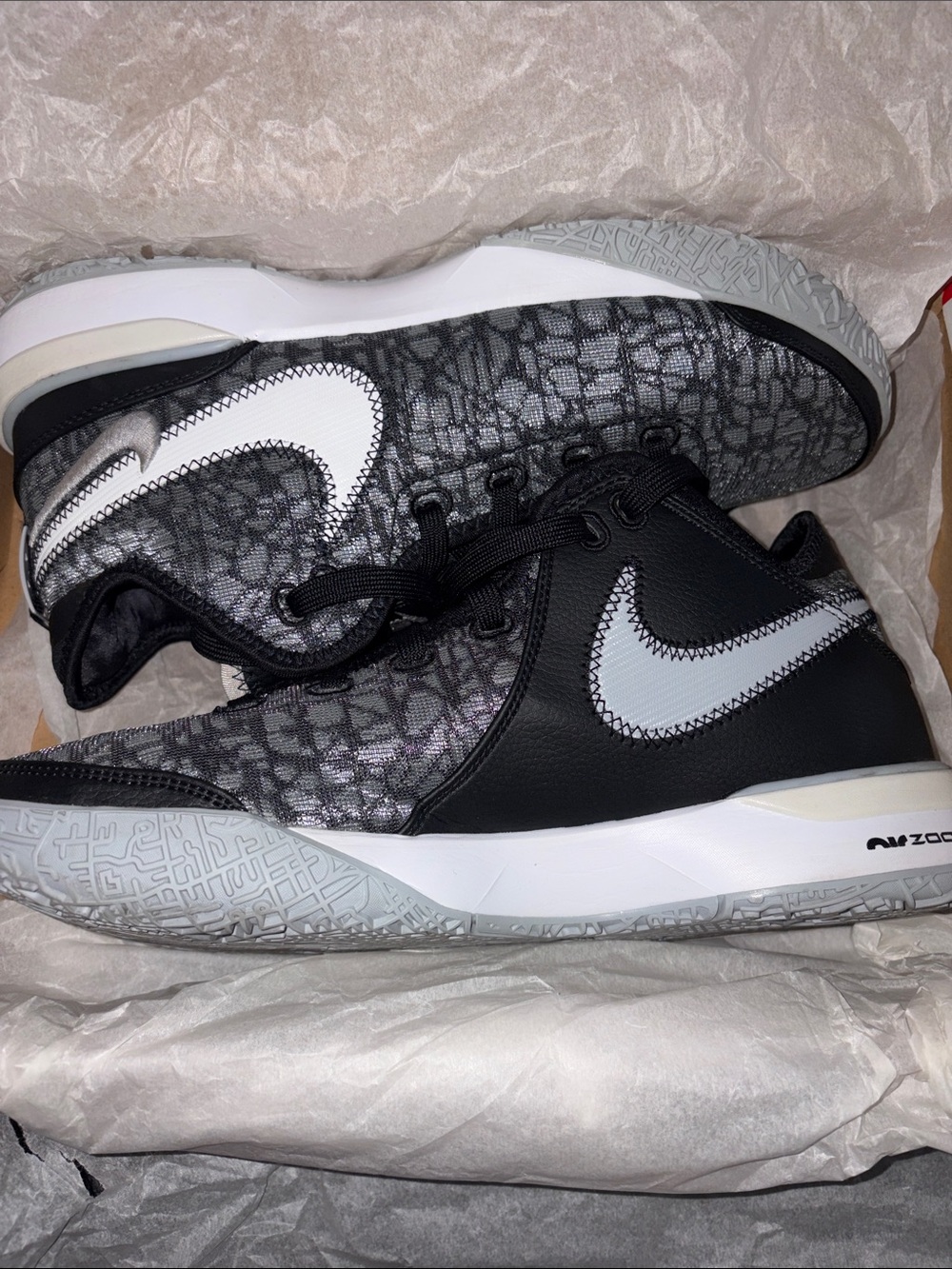 Nike Zoom LeBron NXXT Gen Black Wolf Grey
